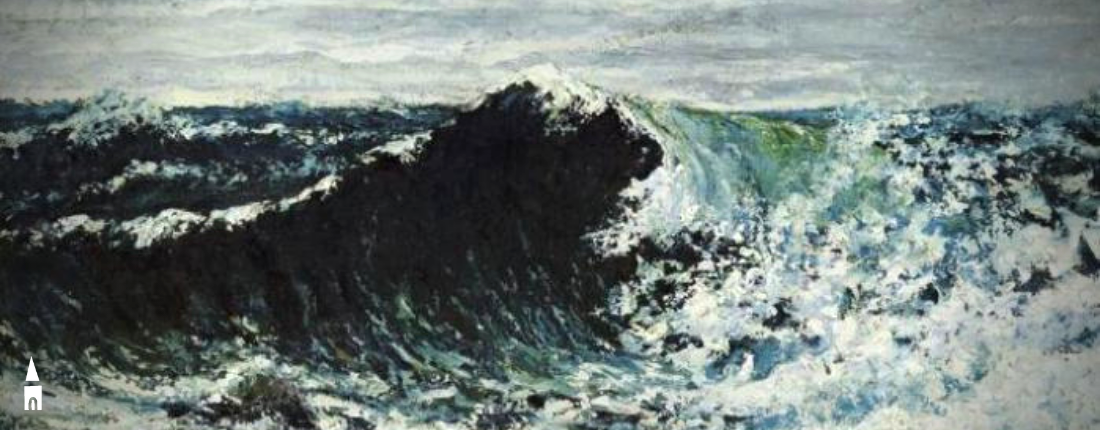 courbet mare con vela