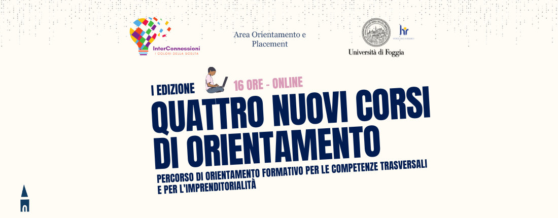 News Quattro nuovi corsi