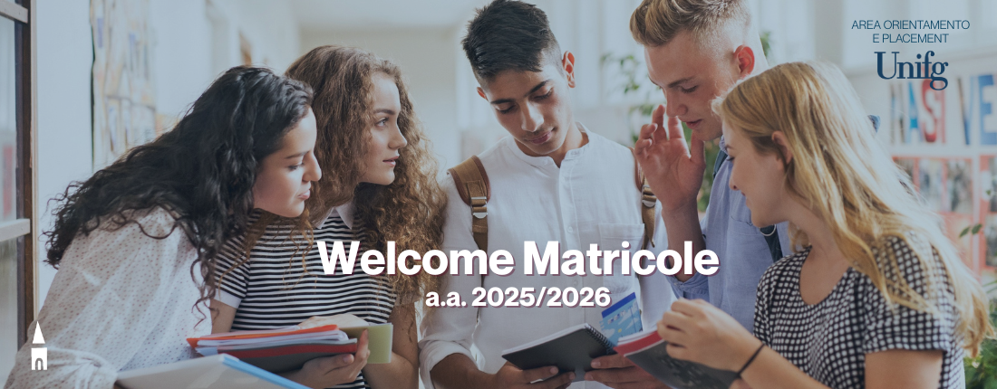 Welcome Matricole Unifg 2025