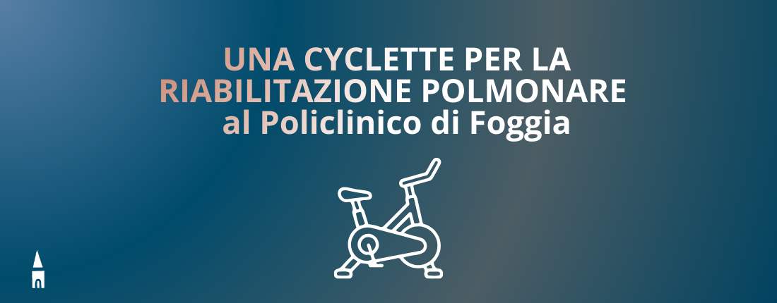 Una cyclette al policlinico di Foggia
