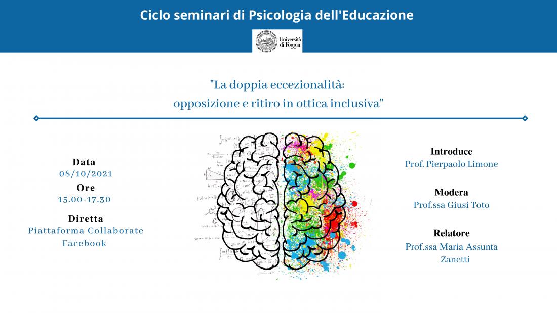 Ciclo di seminari psicologia