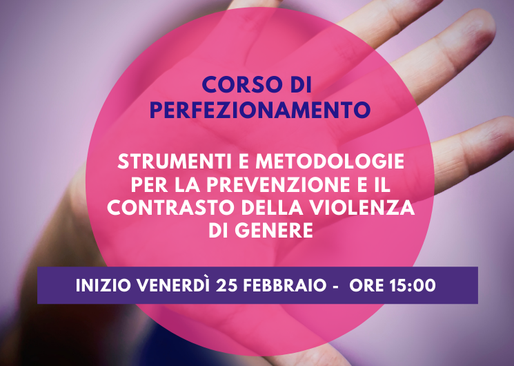 Strumenti e metodologie per la prevenzione e il contrasto della violenza di genere.