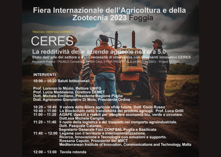 Evento CERES - fiera di Foggia