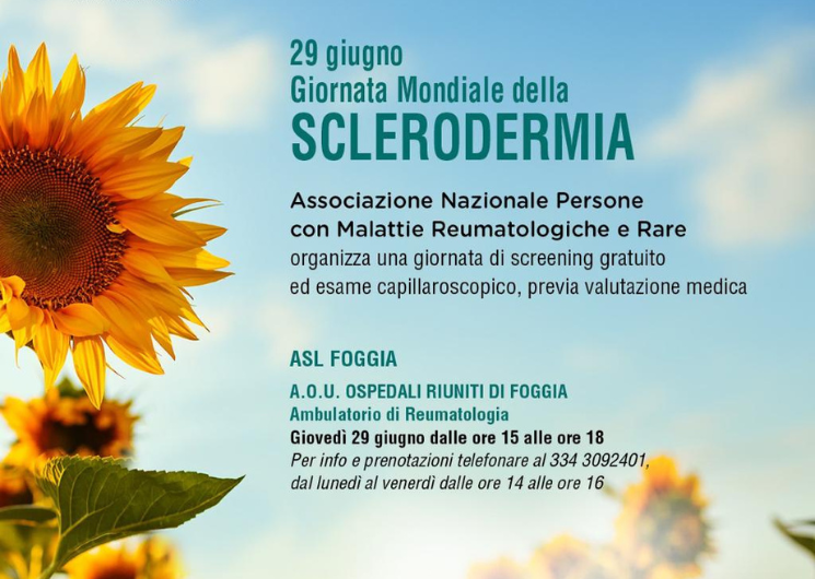 Giornata mondiale sclerodermia