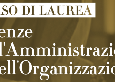 scienze dell'amministrazione e organizzazione