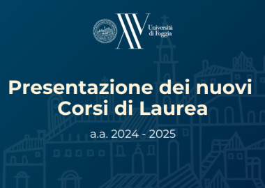 Nuovi corsi di laurea