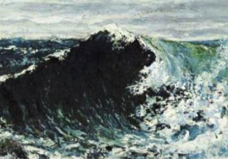 courbet mare con vela