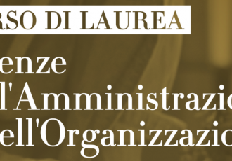 scienze dell'amministrazione e organizzazione