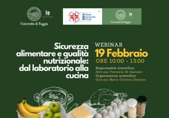 Webinar sulla sicurezza alimentare