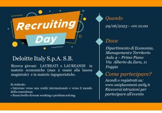 RECRUITING DAY DELOITTE