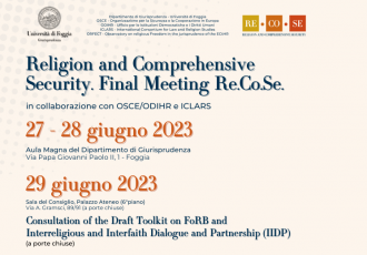 Re.Co.Se final meeting