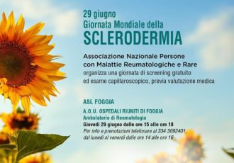 Giornata mondiale sclerodermia