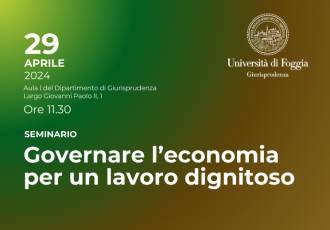 Governare L'economia per un lavoro dignitoso