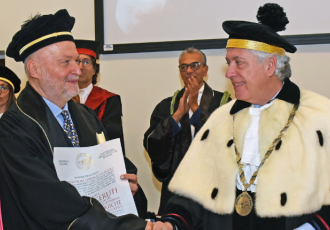 Cerimonia di conferimento laurea honoris causa al prof Mauro Ceruti