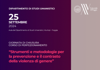 chiusura corso prevenzione violenza di genere