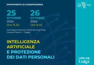Convegno Intelligenza Artificiale e protezione dei dati personali