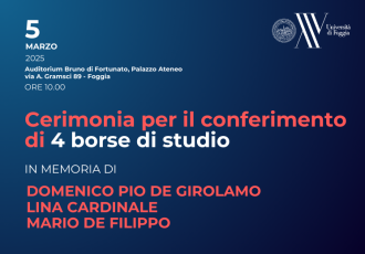 cerimonia conferimento borse di studio