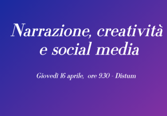 Narrazione, creatività e social media seminario