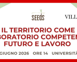 Il territorio come laboratorio competenze futuro e lavoro